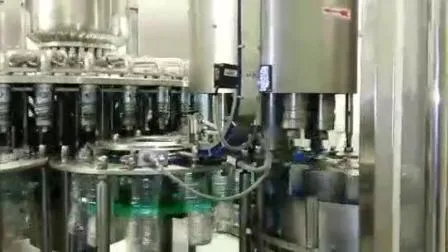 Machine de remplissage et de capsulage de bouteilles PET entièrement automatique de 500 ml pour boissons minérales pures