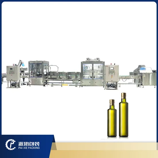 Machine automatique de remplissage, de bouchage et d'emballage de liquides pour bouteilles en verre et en plastique, pour carburant, diesel, gaz, lubrifiant, moteur, huile alimentaire, d'olive, de cuisson, jus de fruits, eau potable, PET