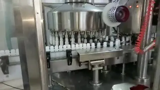 Machine de remplissage de lait en bouteilles HDPE